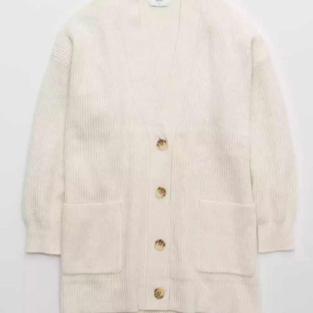 NWT LAVENDER Aerie oversized “CozyUp” cardigan